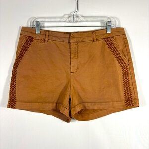 Garnet Hill Brown Women Shorts Size 12